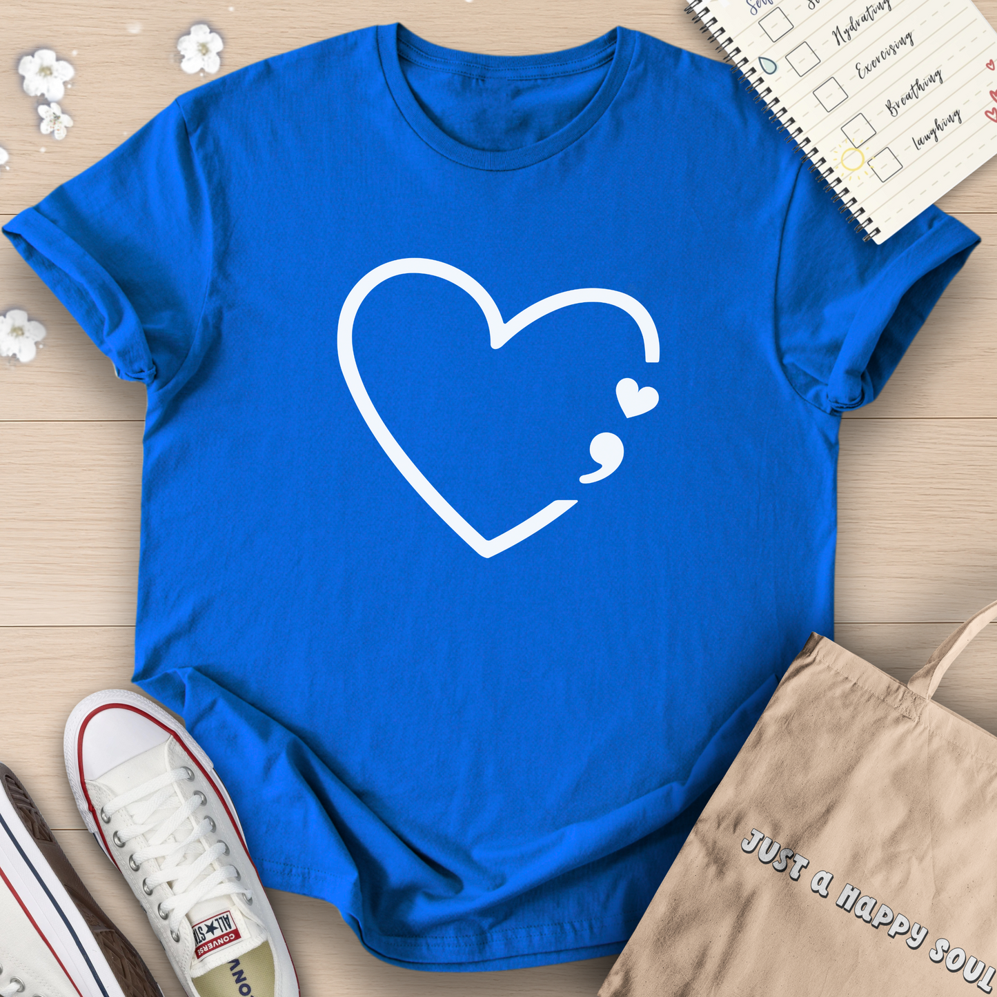 Heart Semicolon T-Shirt