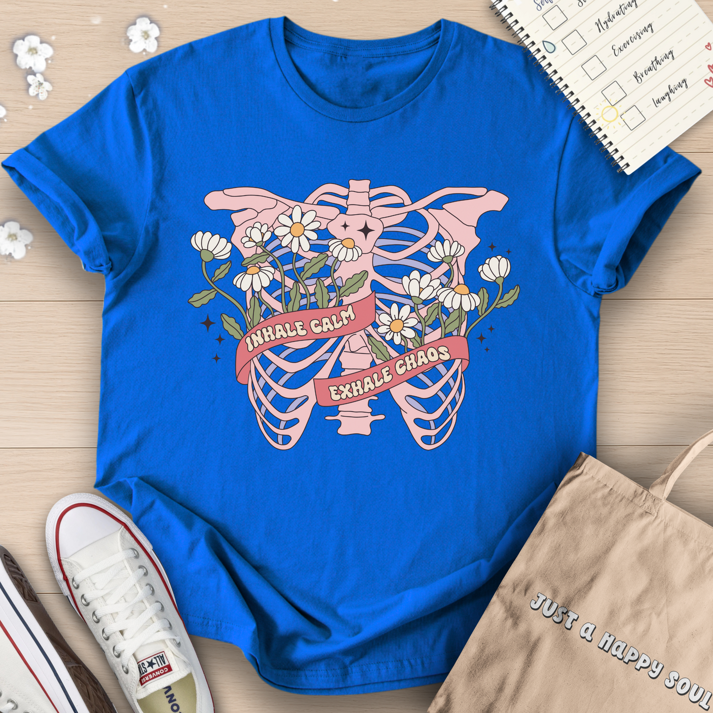 Inhale Calm, Exhale Chaos T-Shirt