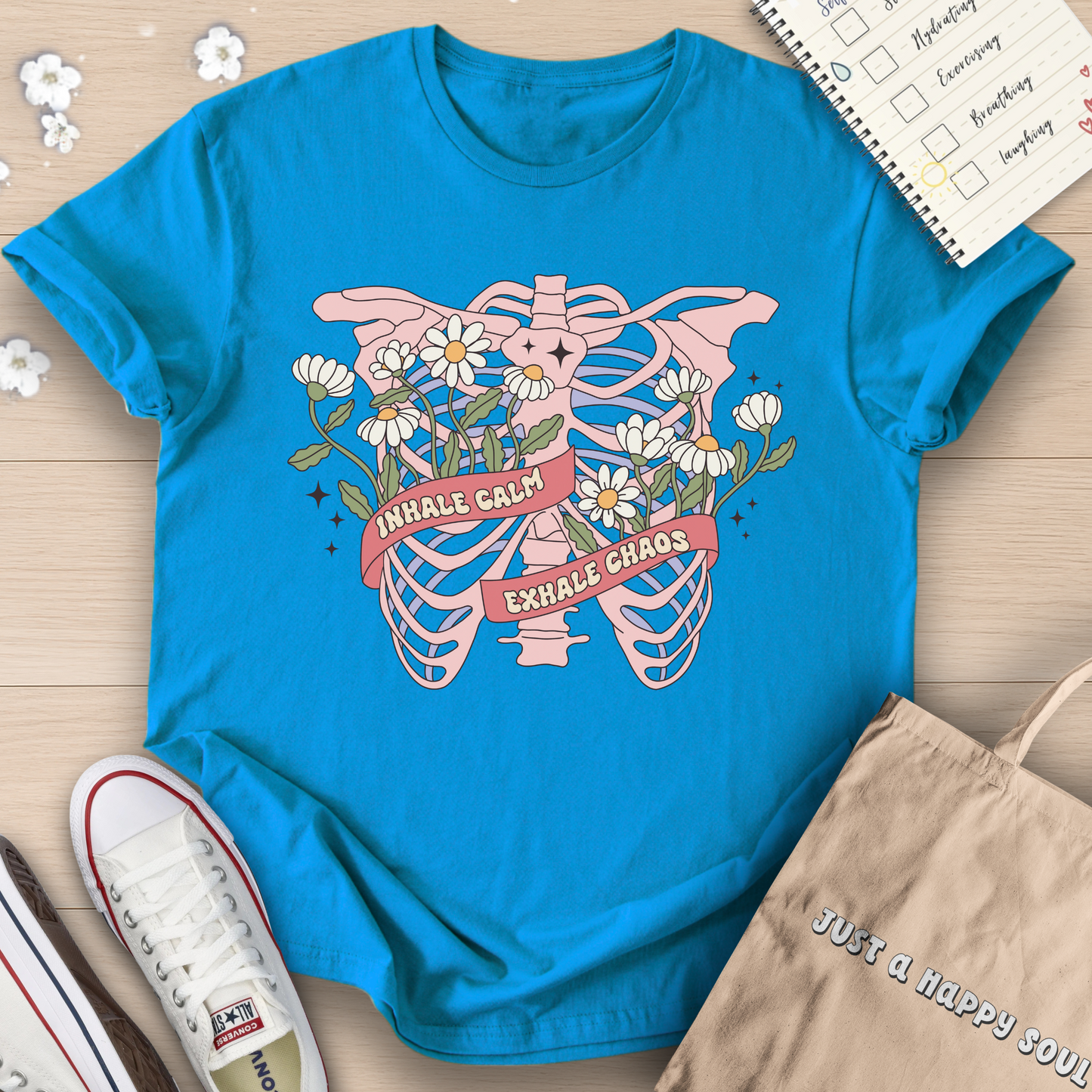 Inhale Calm, Exhale Chaos T-Shirt