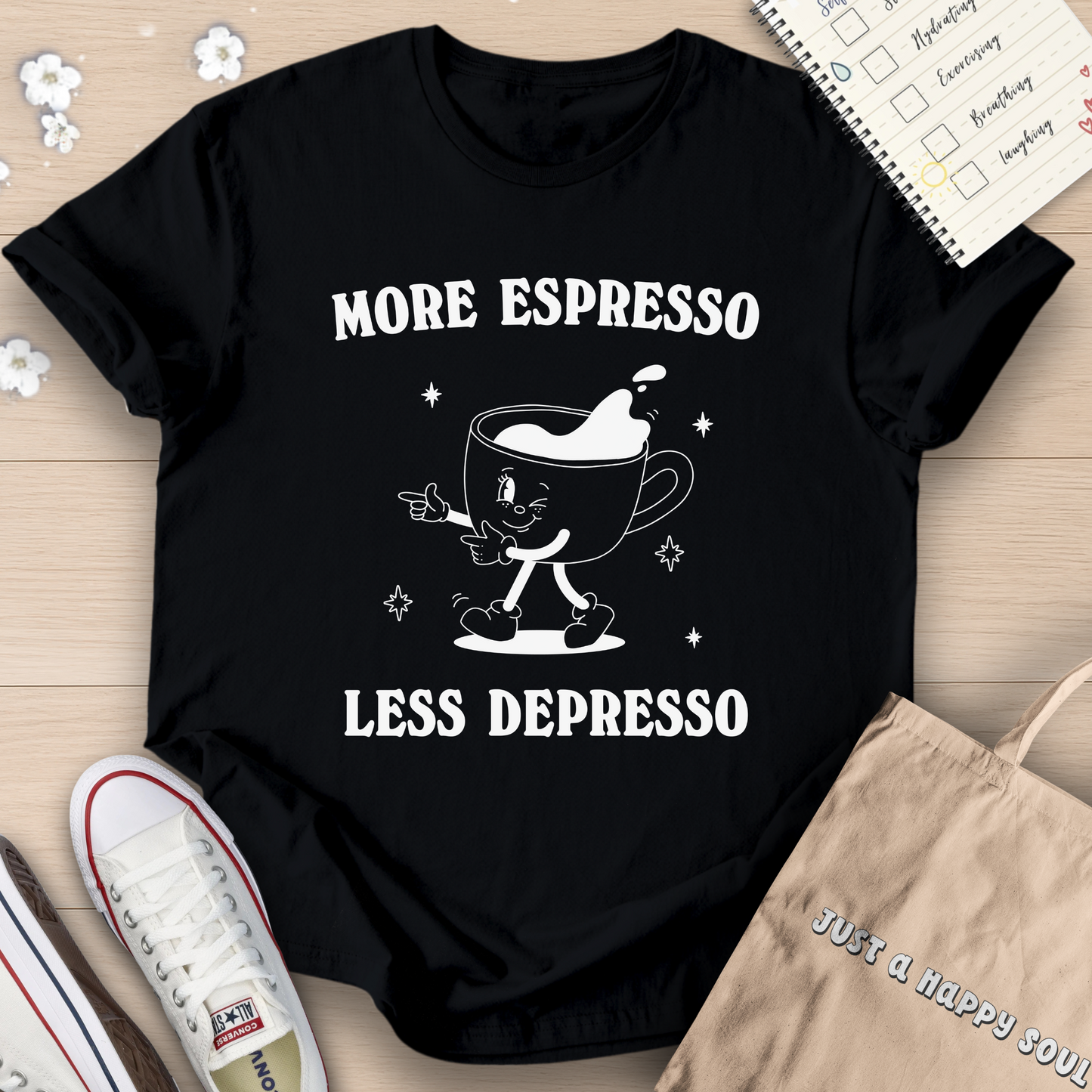 More Espresso Less Depresso T-Shirt