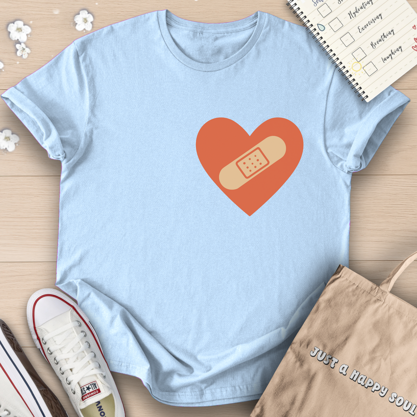 Bandaged Heart T-Shirt