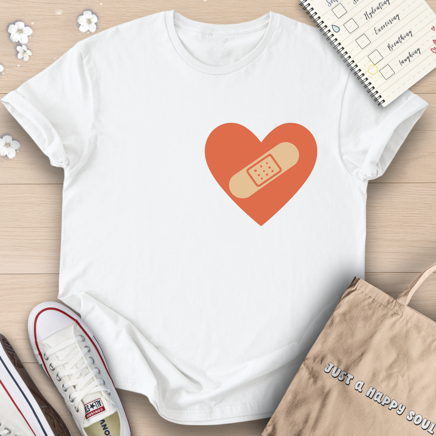 Bandaged Heart T-Shirt