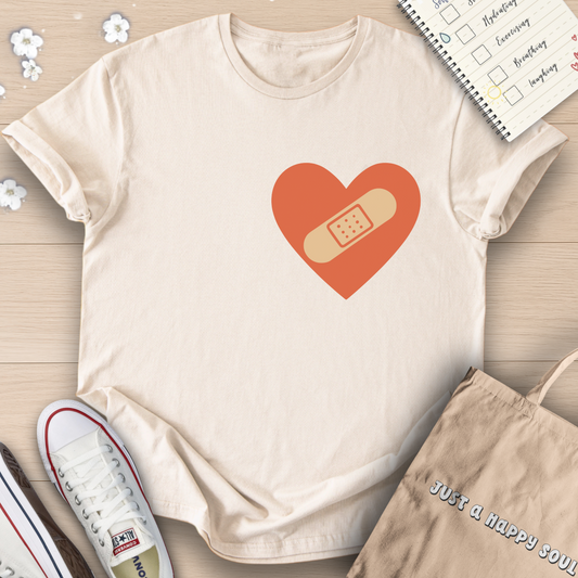 Bandaged Heart T-Shirt